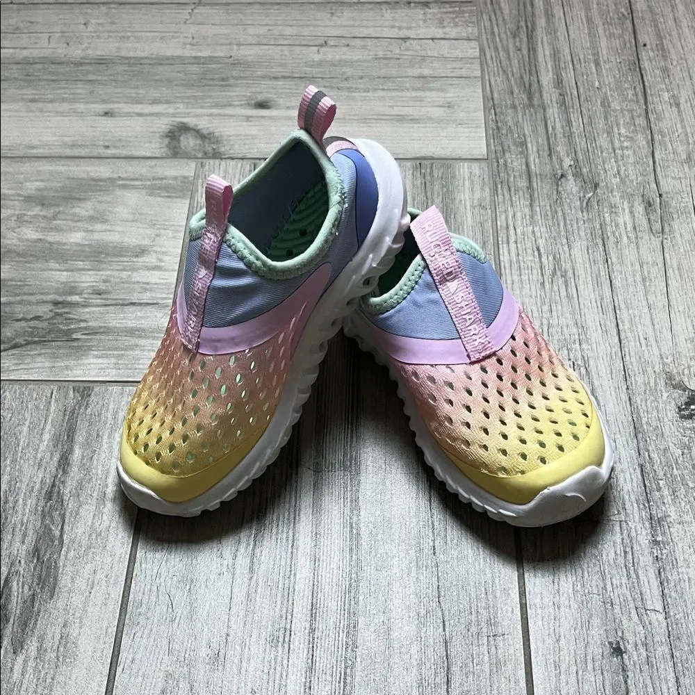 Pastel Rainbow Kids Water Shoes| size 7